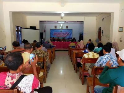 Musdes Pembahasan &  Penetapan APBDesa TA 2024 Desa Kedungwinangun,Klirong,Kebumen